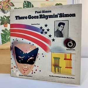 PAUL SIMON: THERE GOES RHYMIN SIMON vintage vinyl